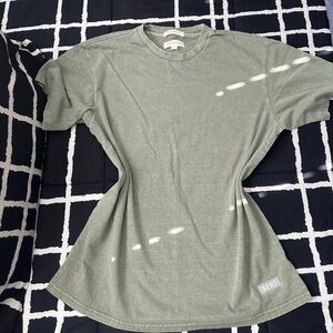 Aeropostale Sage Green Relaxed Tee